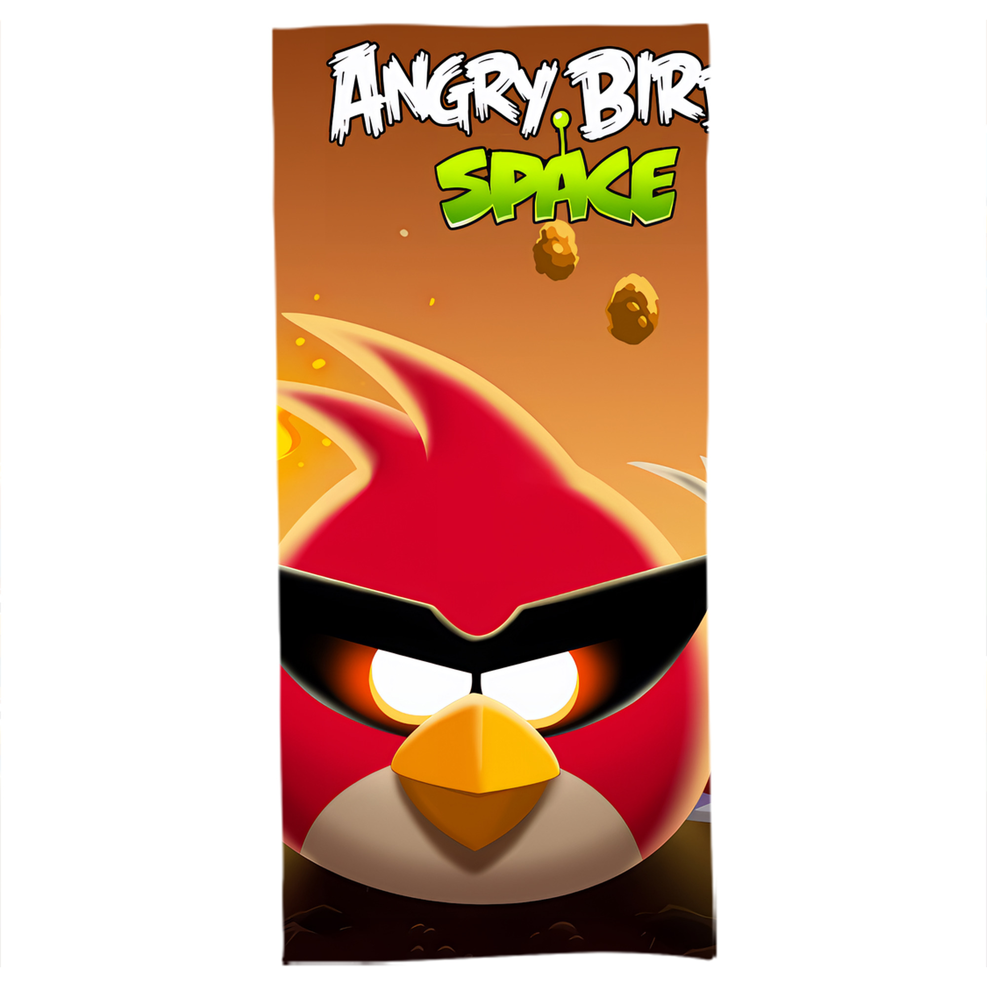 （画像用） Angry Birds アングリーバード 大判バスタオル 70×140cm 吸水速乾 柔らかい肌触り