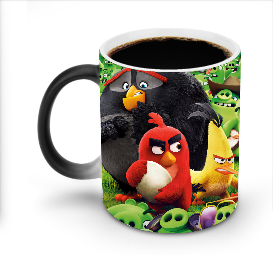（画像用） Angry Birds アングリーバード 温度変色マグカップ