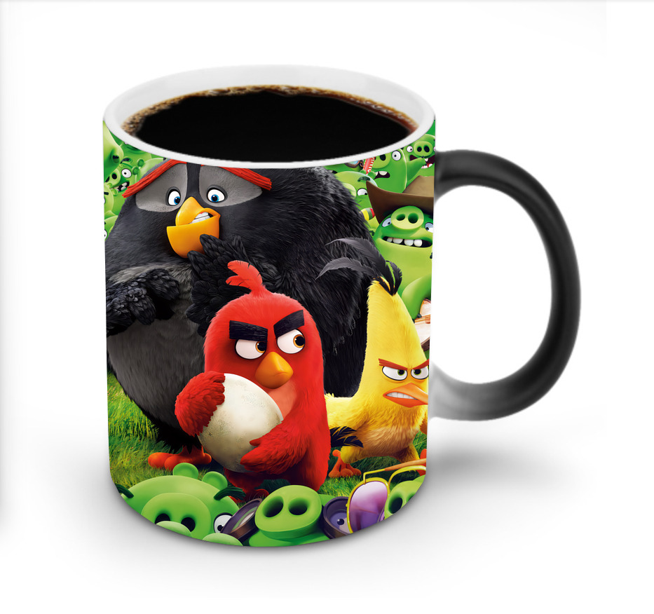 （画像用） Angry Birds アングリーバード 温度変色マグカップ