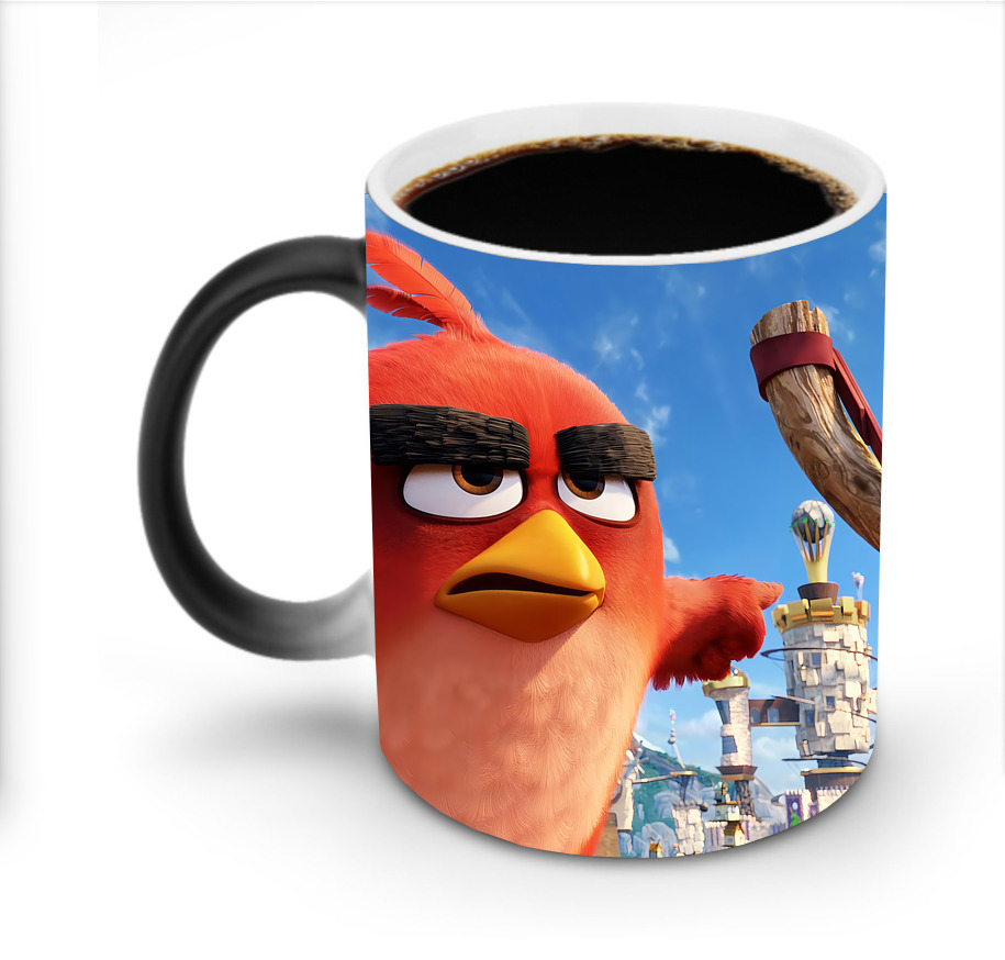 （画像用） Angry Birds アングリーバード 温度変色マグカップ