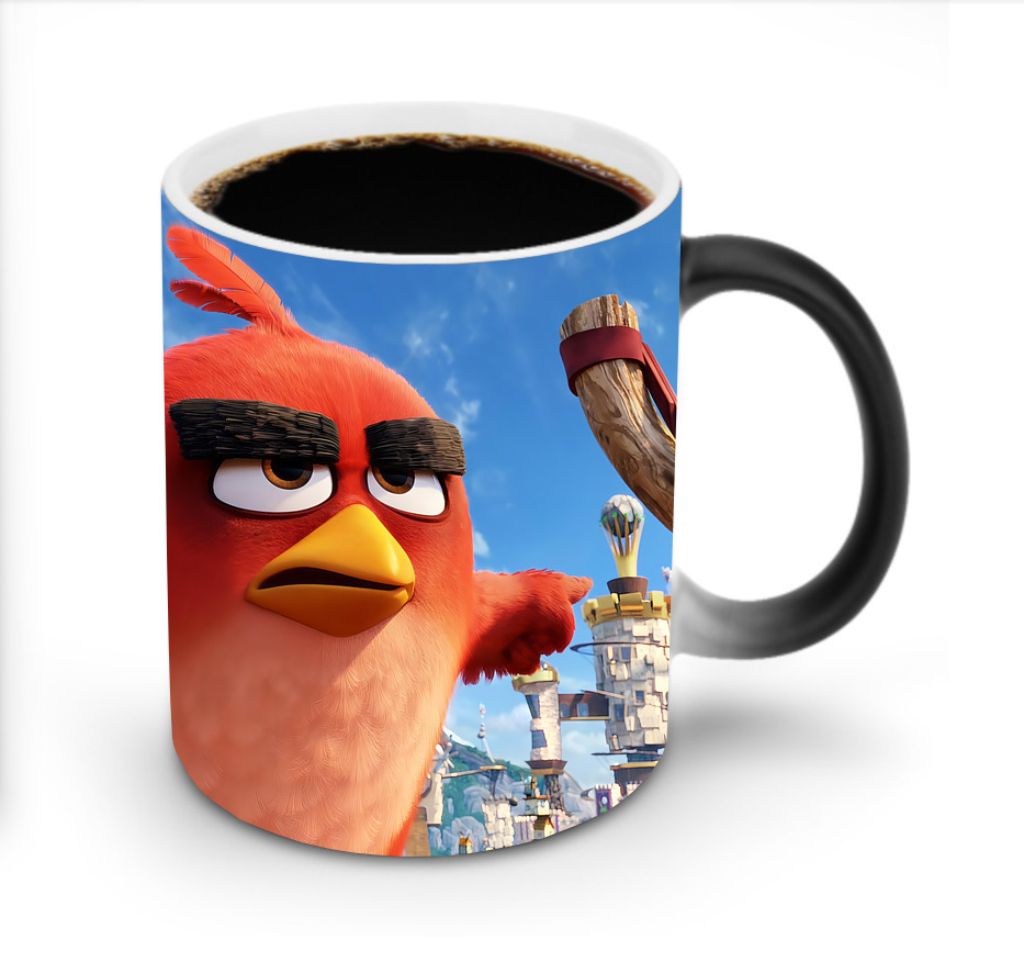 （画像用） Angry Birds アングリーバード 温度変色マグカップ