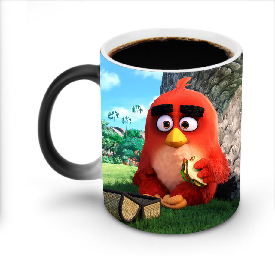 （画像用） Angry Birds アングリーバード 温度変色マグカップ
