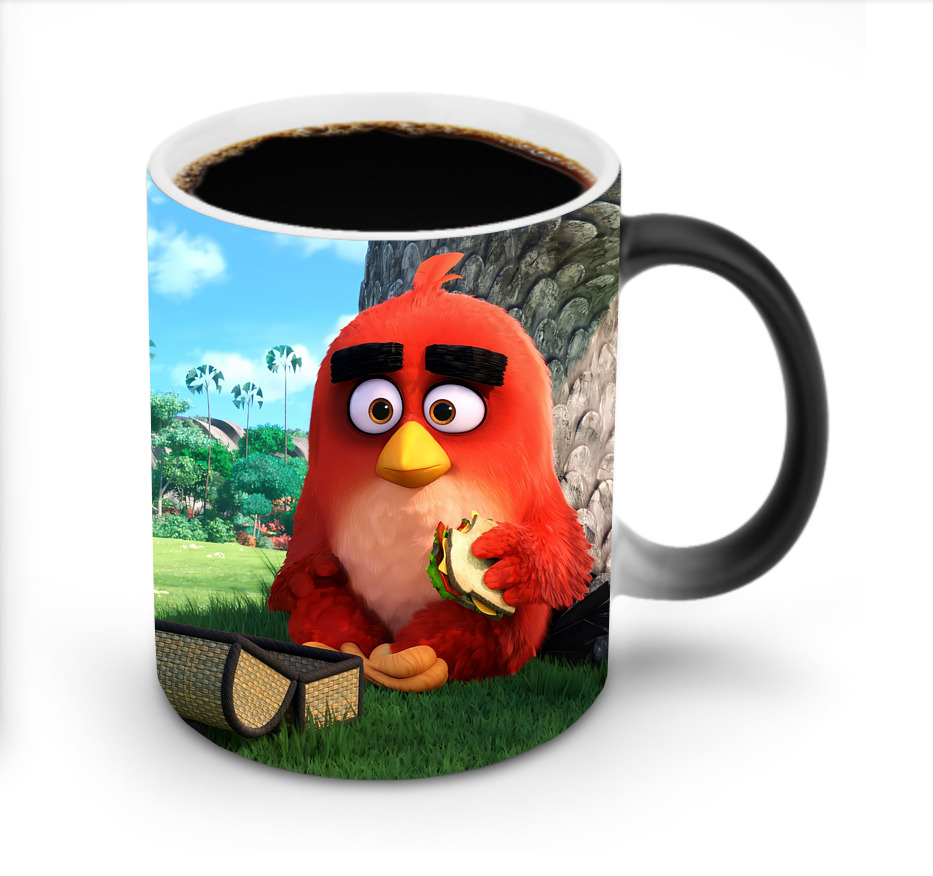 （画像用） Angry Birds アングリーバード 温度変色マグカップ
