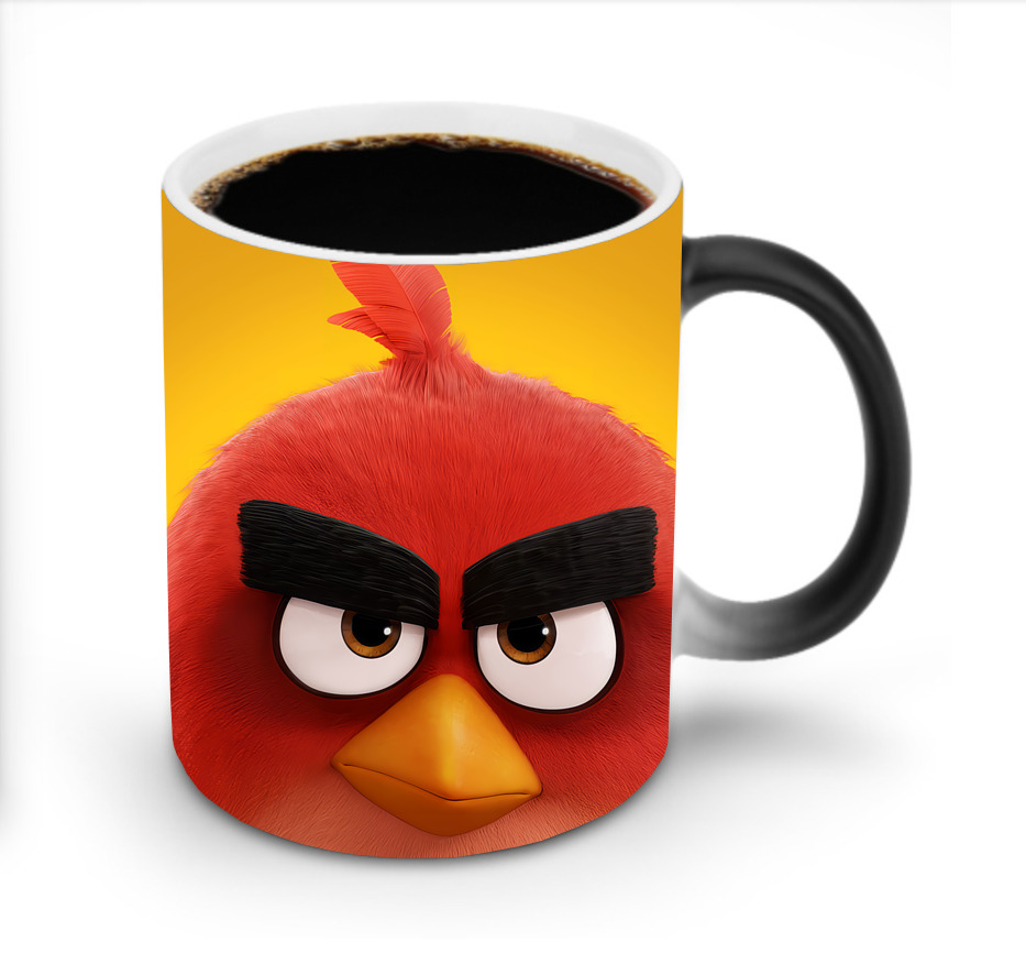 （画像用） Angry Birds アングリーバード 温度変色マグカップ