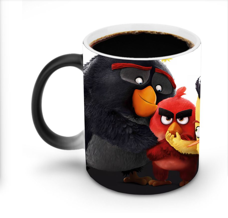 （画像用） Angry Birds アングリーバード 温度変色マグカップ