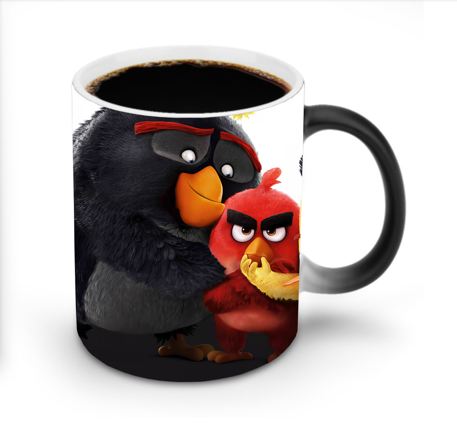 （画像用） Angry Birds アングリーバード 温度変色マグカップ