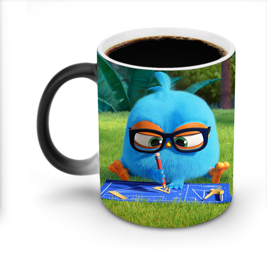 （画像用） Angry Birds アングリーバード 温度変色マグカップ