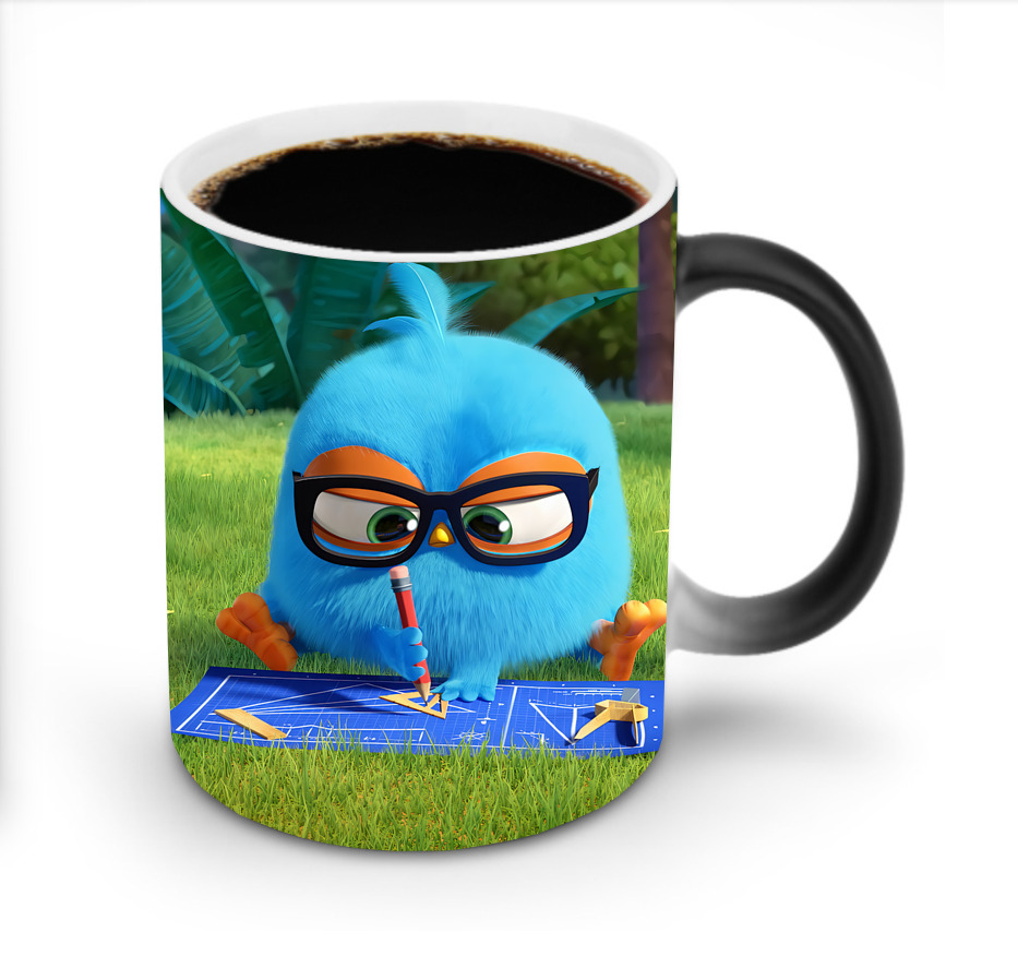 （画像用） Angry Birds アングリーバード 温度変色マグカップ