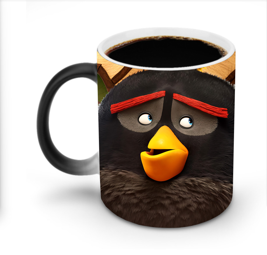 （画像用） Angry Birds アングリーバード 温度変色マグカップ