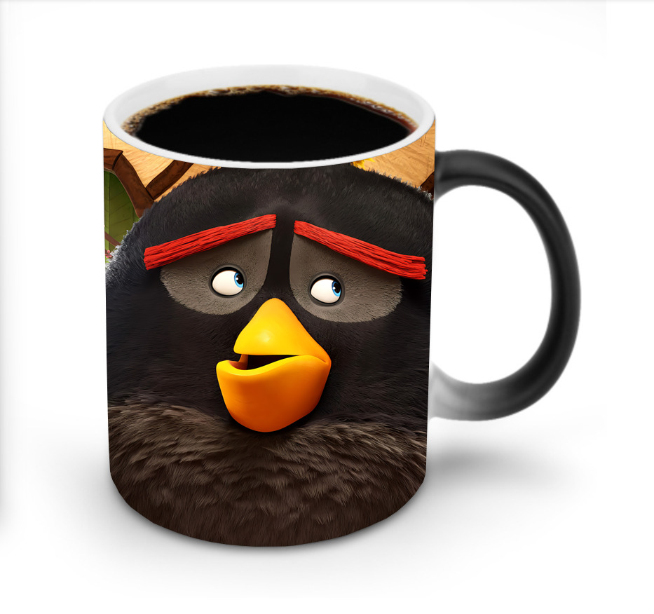 （画像用） Angry Birds アングリーバード 温度変色マグカップ