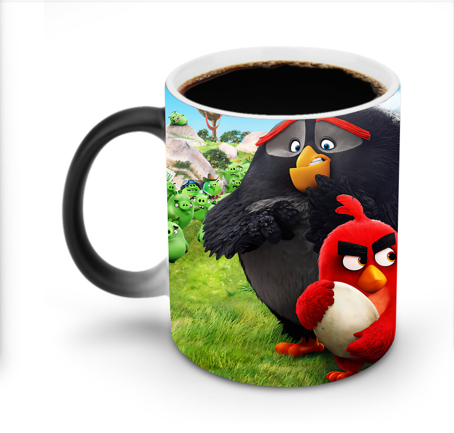 （画像用） Angry Birds アングリーバード 温度変色マグカップ