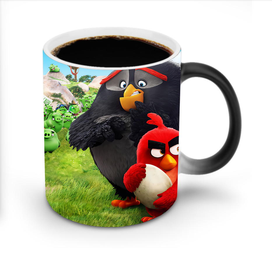 （画像用） Angry Birds アングリーバード 温度変色マグカップ