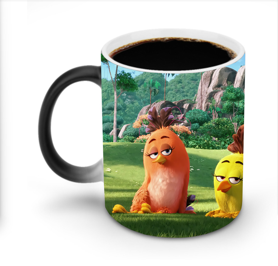 （画像用） Angry Birds アングリーバード 温度変色マグカップ