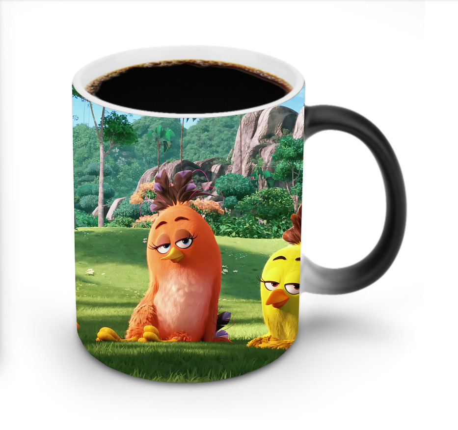 （画像用） Angry Birds アングリーバード 温度変色マグカップ