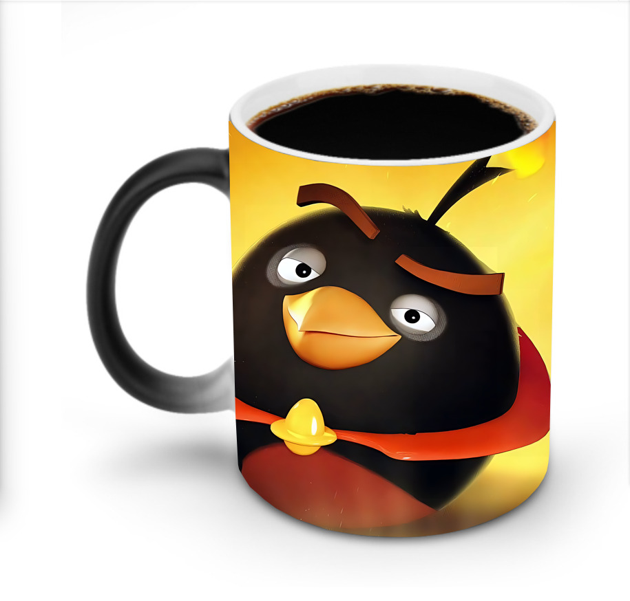 （画像用） Angry Birds アングリーバード 温度変色マグカップ