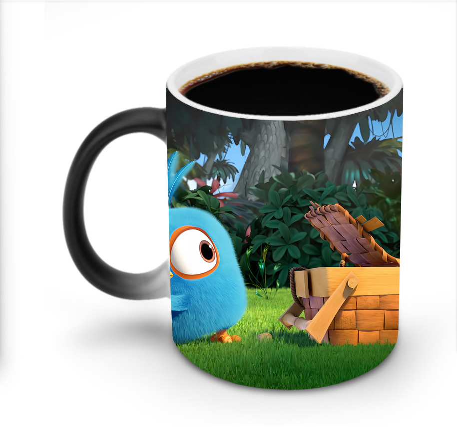 （画像用） Angry Birds アングリーバード 温度変色マグカップ