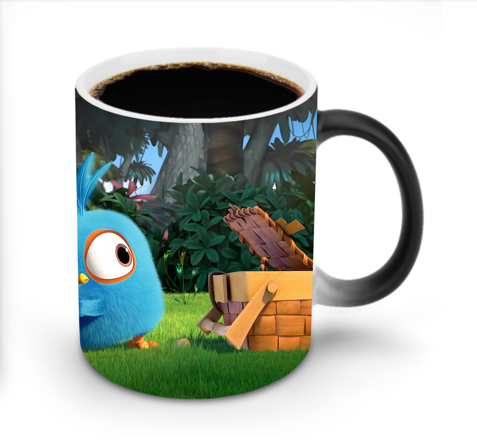 （画像用） Angry Birds アングリーバード 温度変色マグカップ