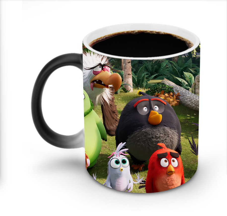 （画像用） Angry Birds アングリーバード 温度変色マグカップ