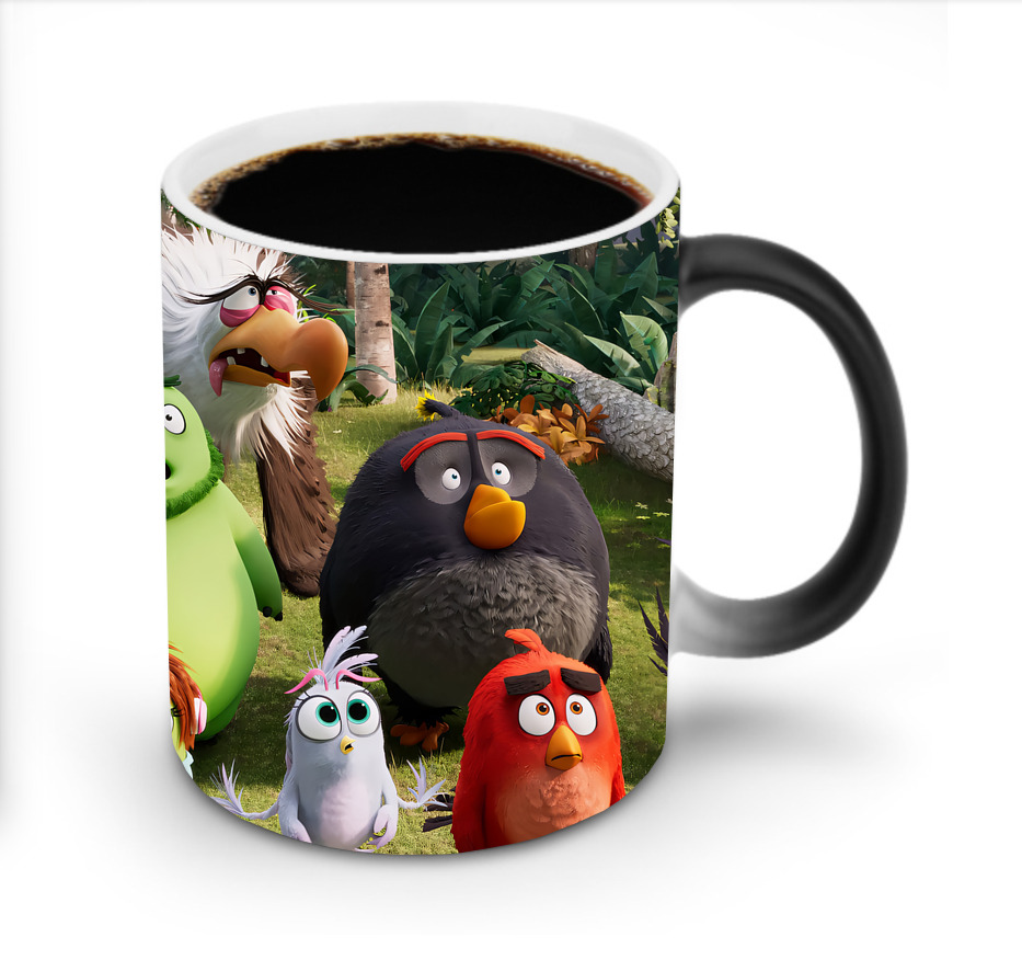 （画像用） Angry Birds アングリーバード 温度変色マグカップ