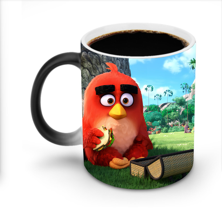 （画像用） Angry Birds アングリーバード 温度変色マグカップ