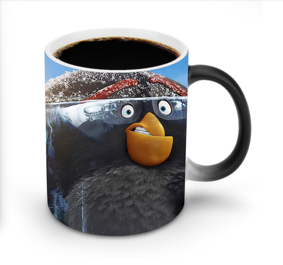 （画像用） Angry Birds アングリーバード 温度変色マグカップ