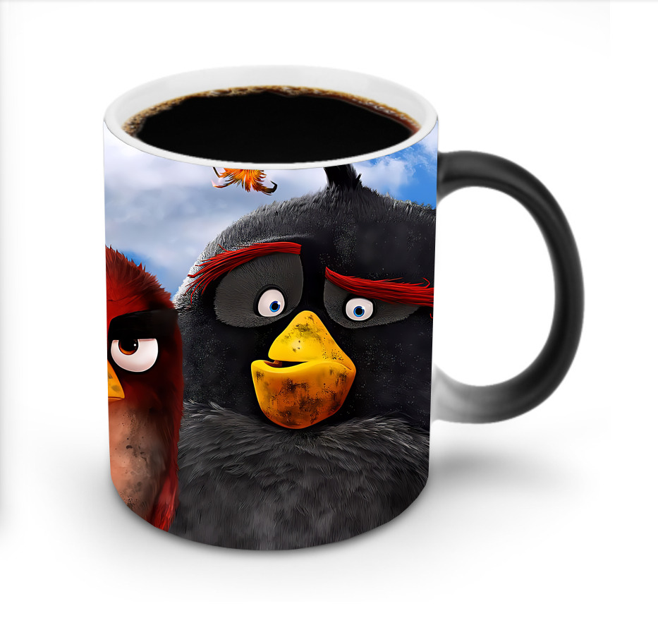 （画像用） Angry Birds アングリーバード 温度変色マグカップ