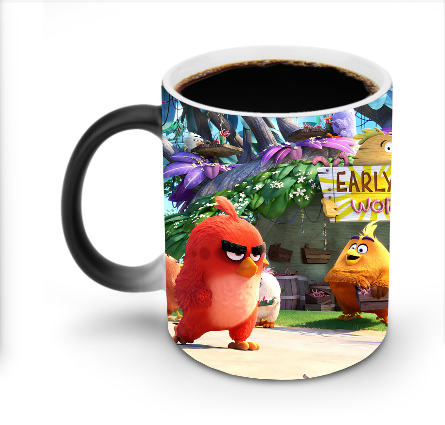（画像用） Angry Birds アングリーバード 温度変色マグカップ