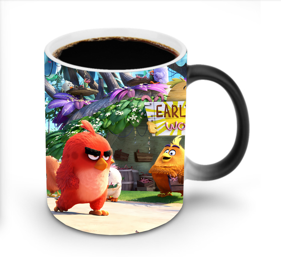（画像用） Angry Birds アングリーバード 温度変色マグカップ