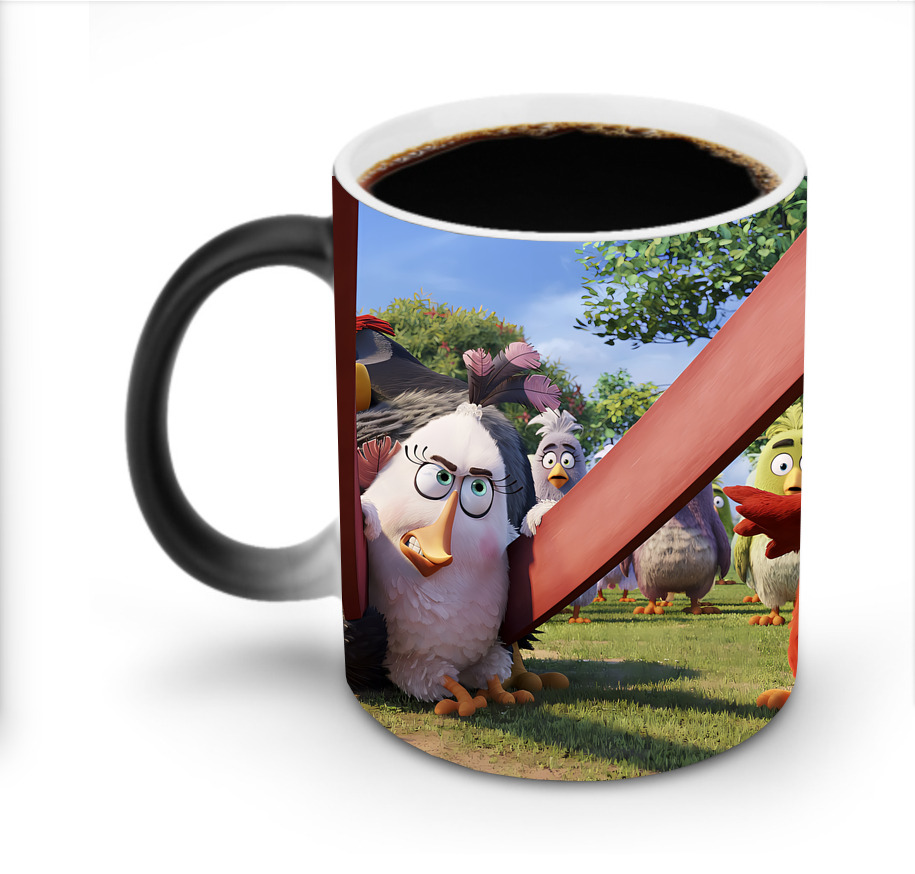 （画像用） Angry Birds アングリーバード 温度変色マグカップ