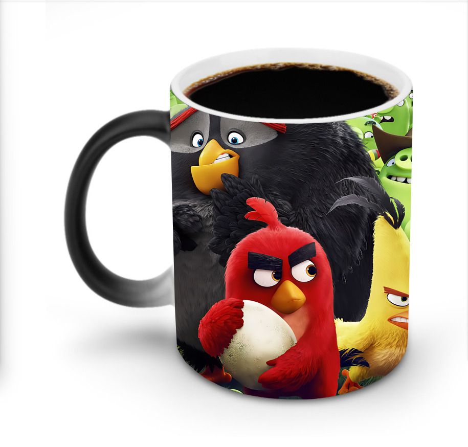 （画像用） Angry Birds アングリーバード 温度変色マグカップ