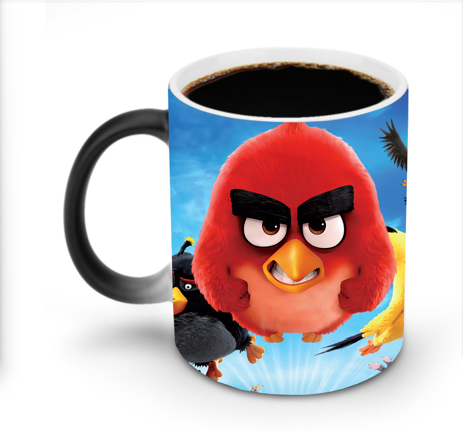 （画像用） Angry Birds アングリーバード 温度変色マグカップ