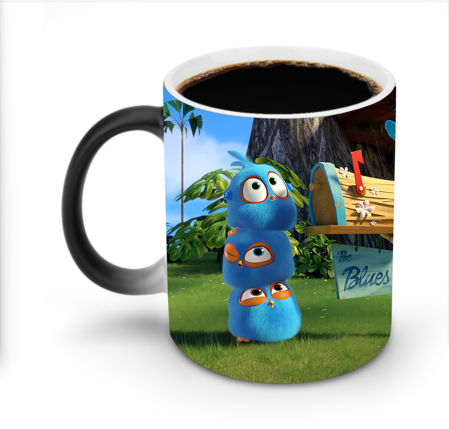 （画像用） Angry Birds アングリーバード 温度変色マグカップ
