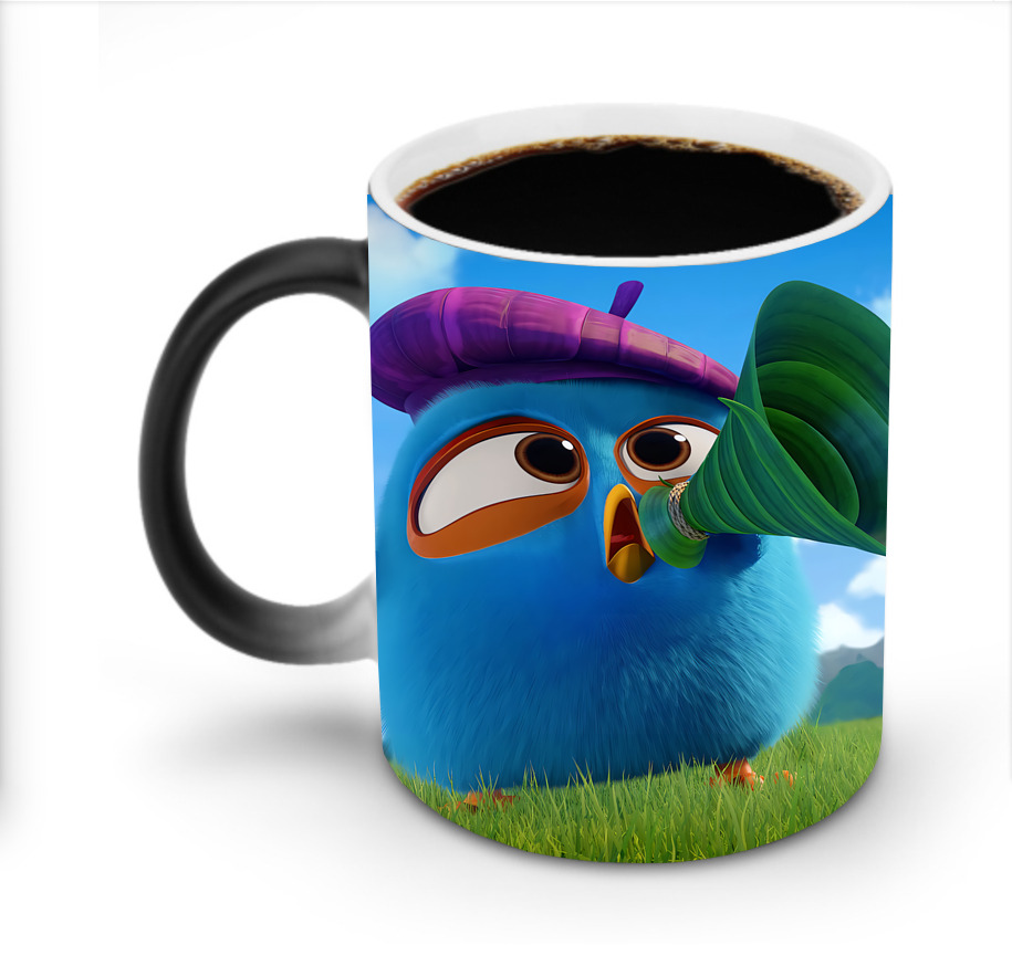 （画像用） Angry Birds アングリーバード 温度変色マグカップ
