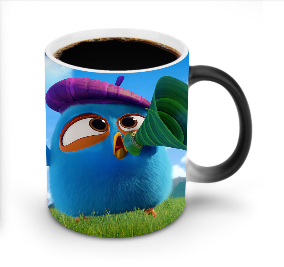 （画像用） Angry Birds アングリーバード 温度変色マグカップ