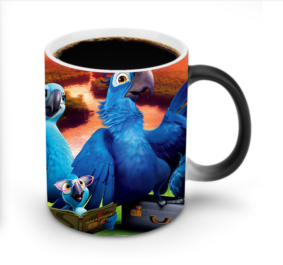 （画像用） Angry Birds アングリーバード 温度変色マグカップ
