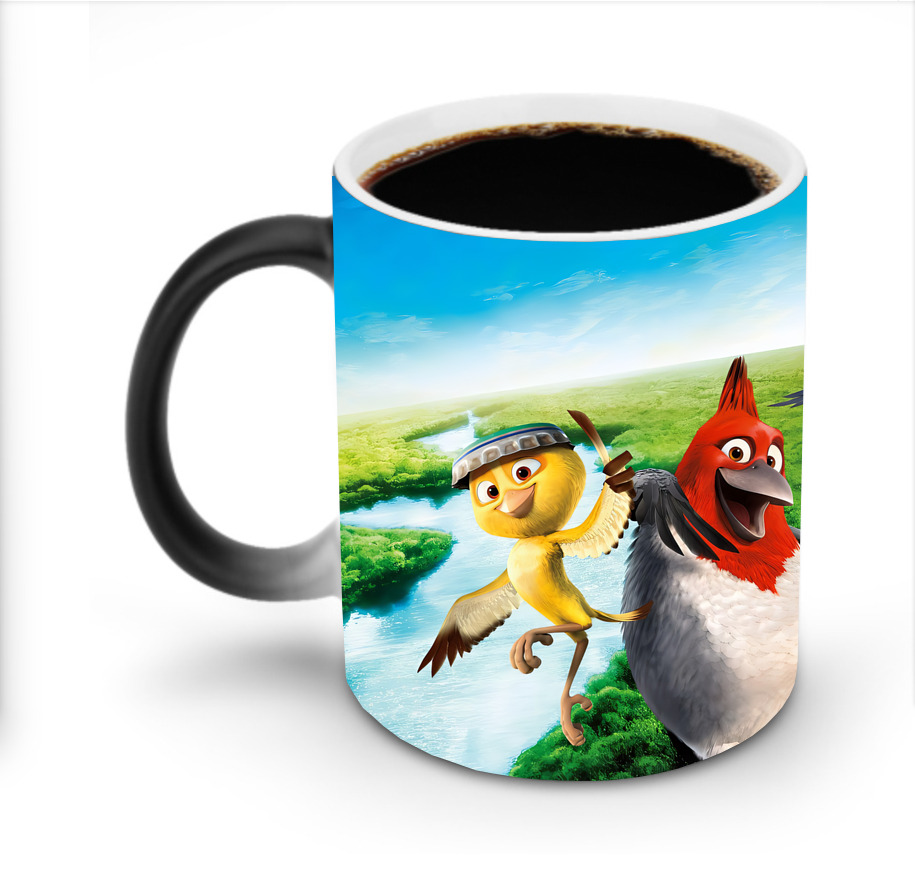 （画像用） Angry Birds アングリーバード 温度変色マグカップ