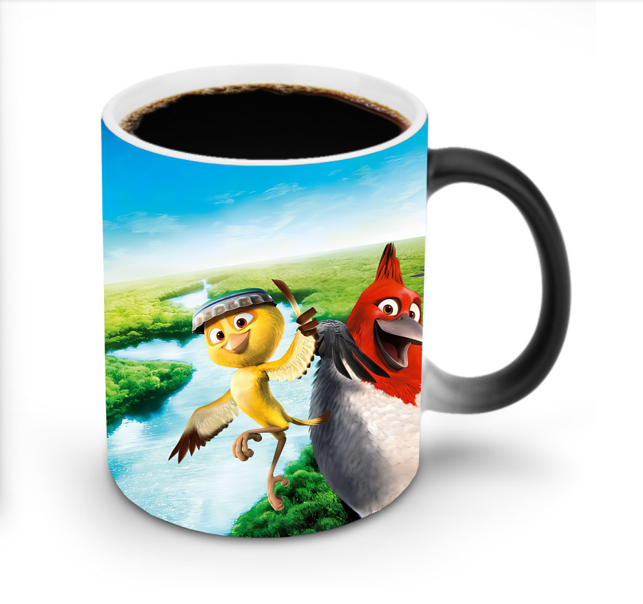 （画像用） Angry Birds アングリーバード 温度変色マグカップ