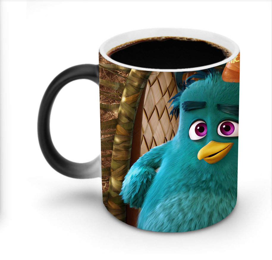 （画像用） Angry Birds アングリーバード 温度変色マグカップ