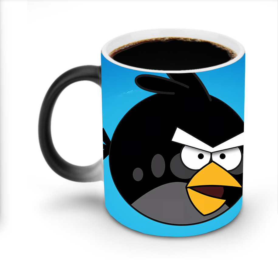 （画像用） Angry Birds アングリーバード 温度変色マグカップ