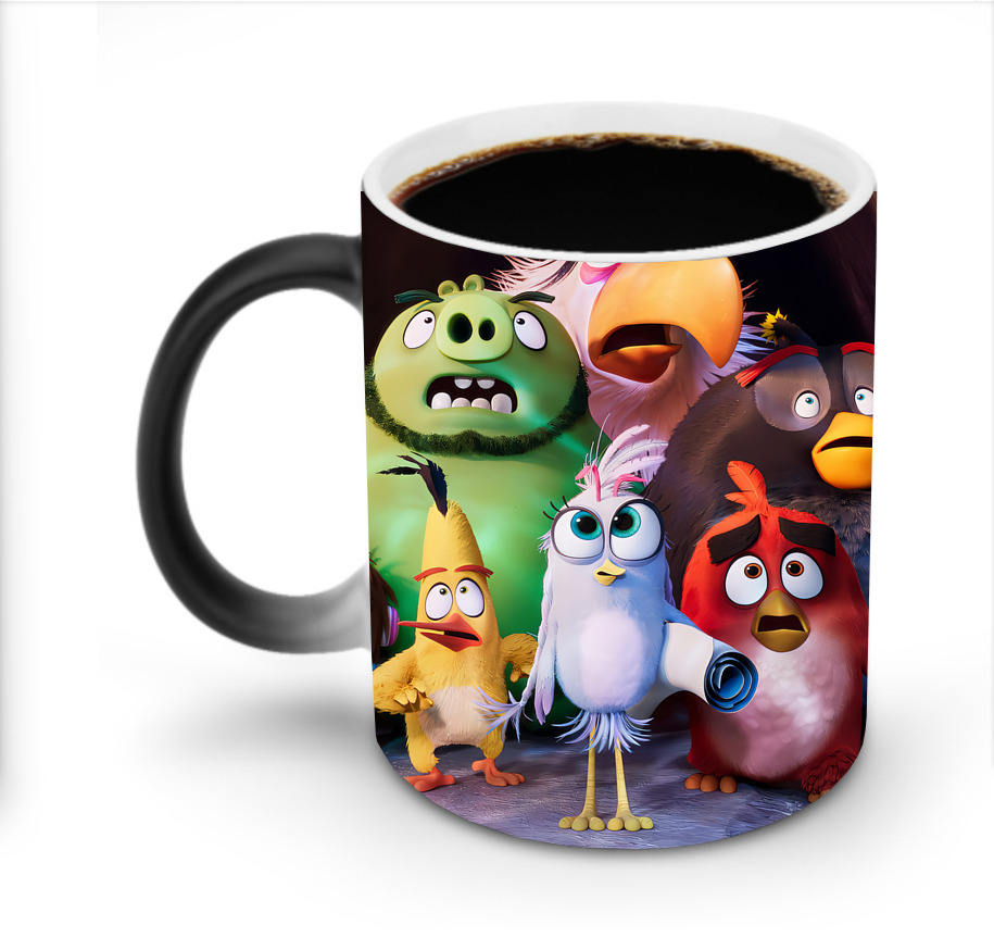 （画像用） Angry Birds アングリーバード 温度変色マグカップ