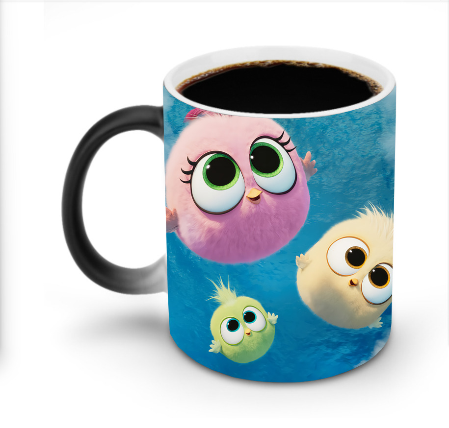 （画像用） Angry Birds アングリーバード 温度変色マグカップ