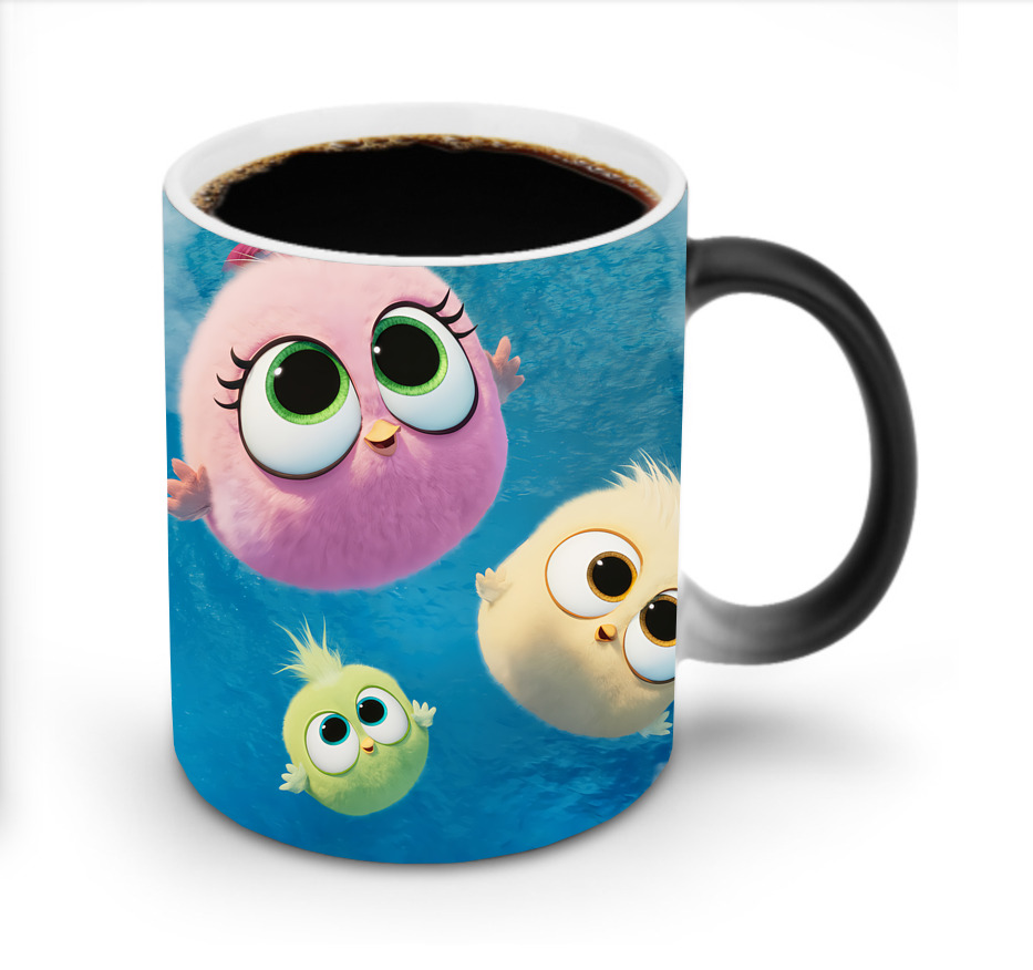（画像用） Angry Birds アングリーバード 温度変色マグカップ
