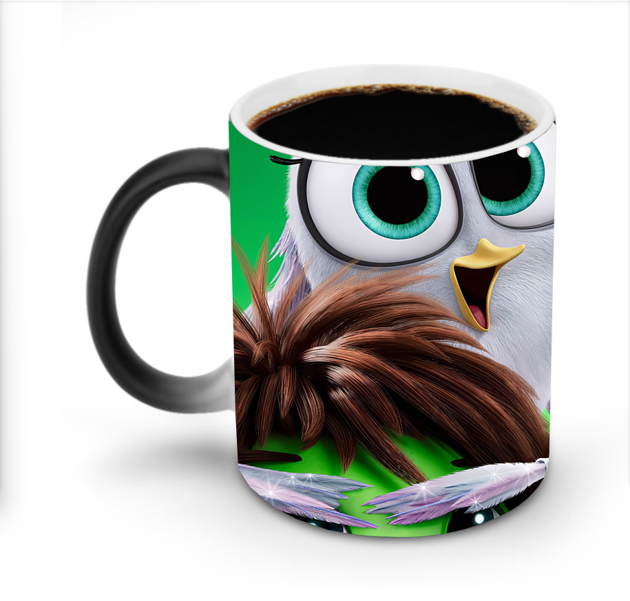 （画像用） Angry Birds アングリーバード 温度変色マグカップ