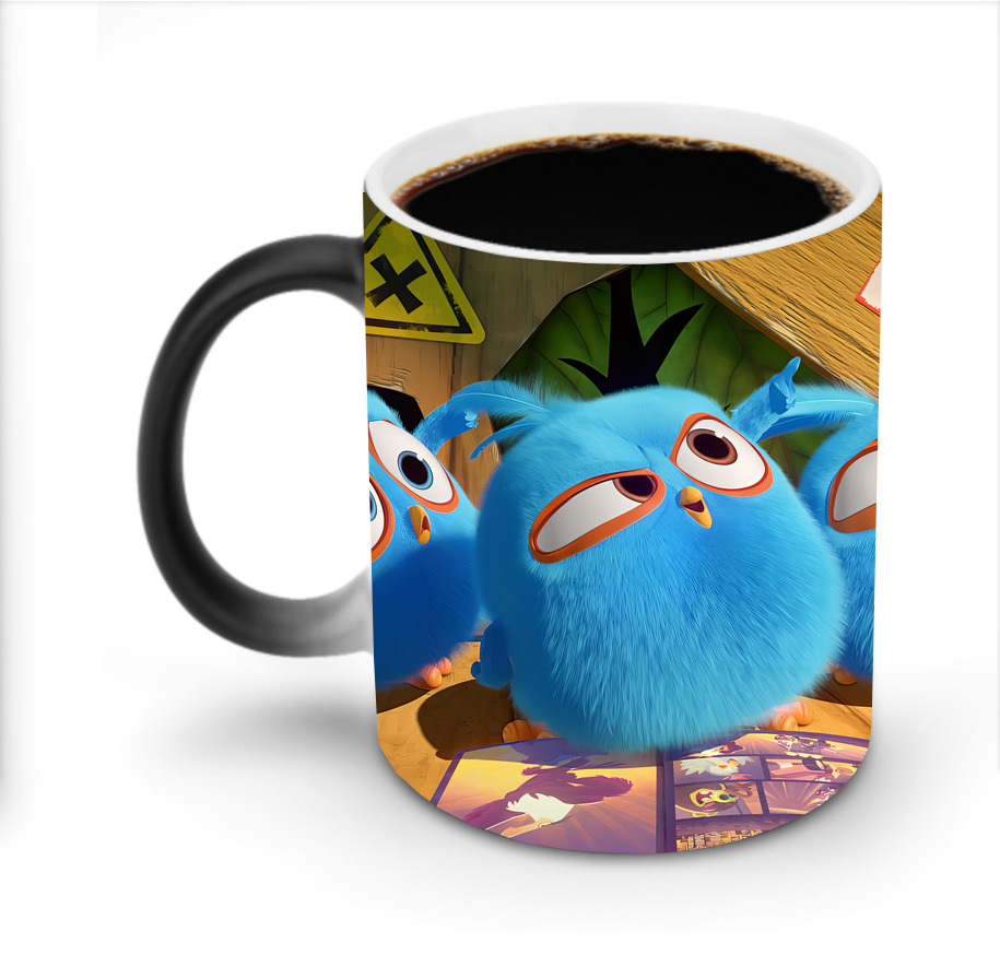 （画像用） Angry Birds アングリーバード 温度変色マグカップ
