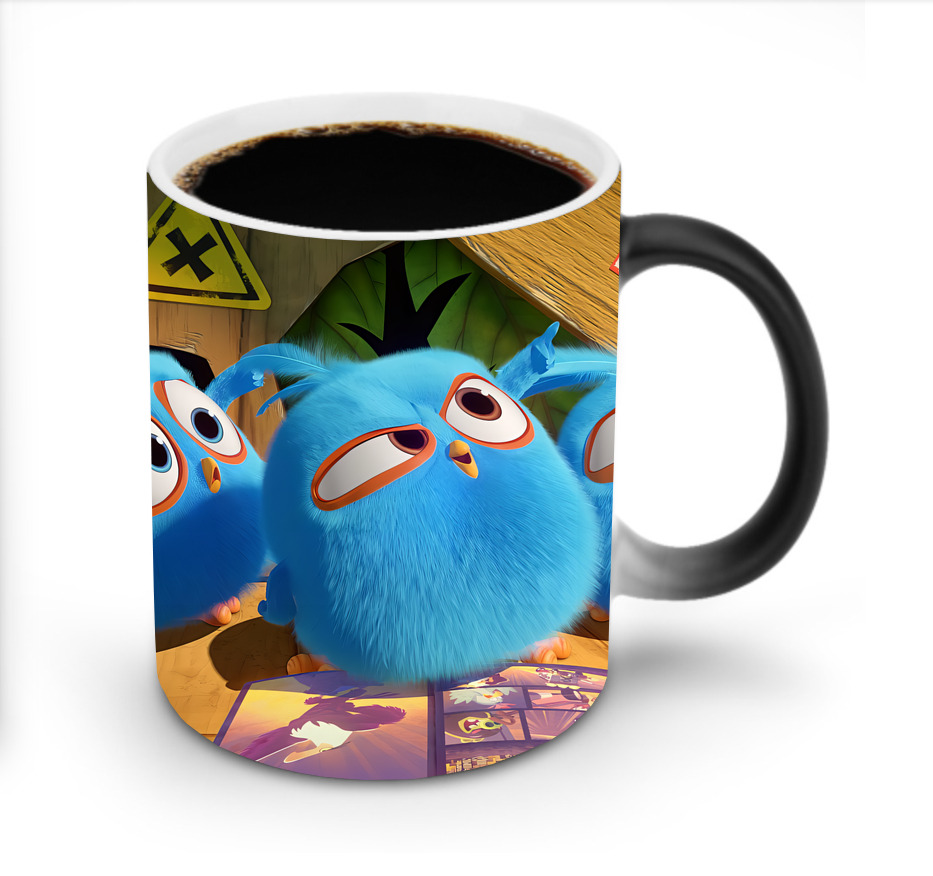 （画像用） Angry Birds アングリーバード 温度変色マグカップ