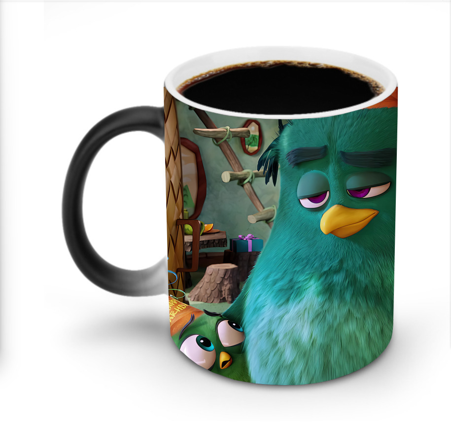 （画像用） Angry Birds アングリーバード 温度変色マグカップ