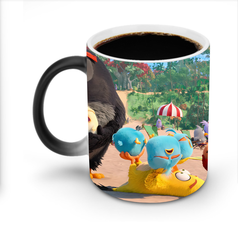 （画像用） Angry Birds アングリーバード 温度変色マグカップ