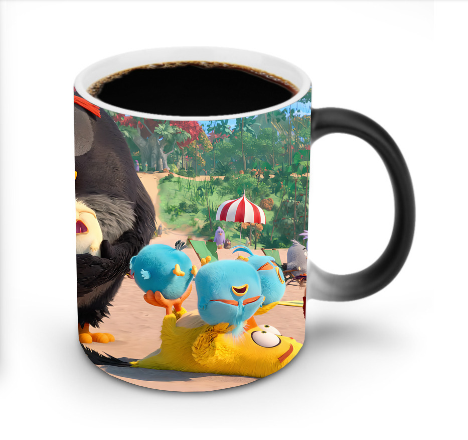 （画像用） Angry Birds アングリーバード 温度変色マグカップ