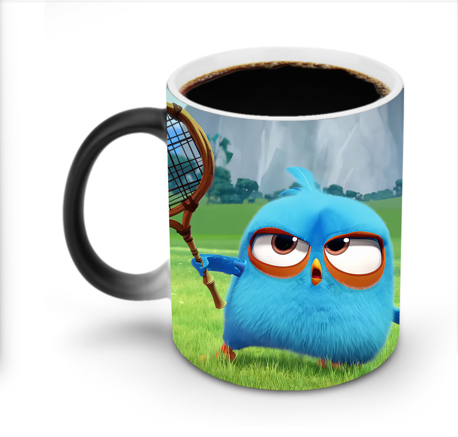 （画像用） Angry Birds アングリーバード 温度変色マグカップ