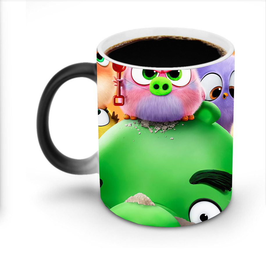 （画像用） Angry Birds アングリーバード 温度変色マグカップ